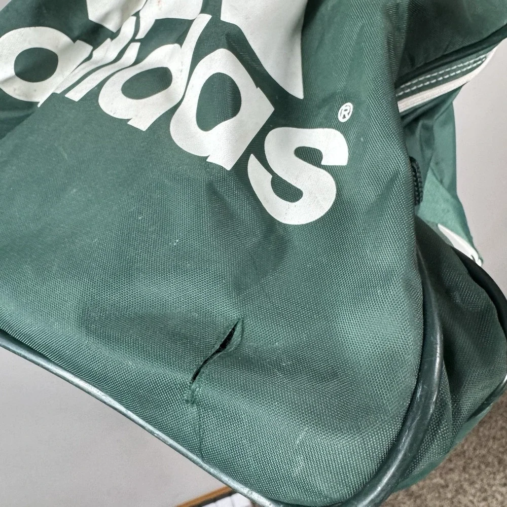 Vintage ADIDAS Large Green White 24